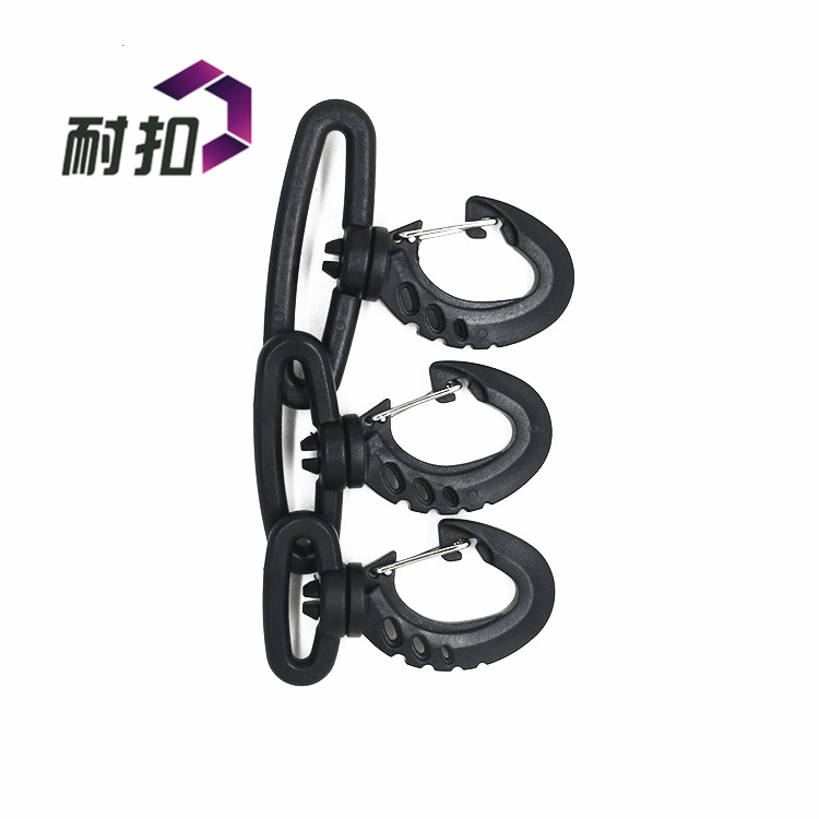 塑膠鉤扣 箱包配件 耐扣廠家生產(chǎn)銷售 環(huán)保POM材質 供現(xiàn)貨