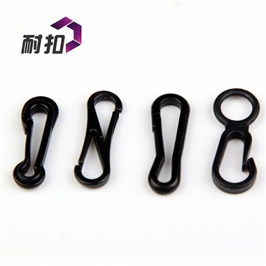 東莞耐扣現(xiàn)貨廠家直銷發(fā)財(cái)扣 8字扣塑料手套配件扣滿千包郵