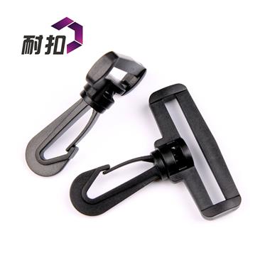 廠家直銷(xiāo)東莞耐扣箱包配件塑料扣具勾扣滿(mǎn)千包郵